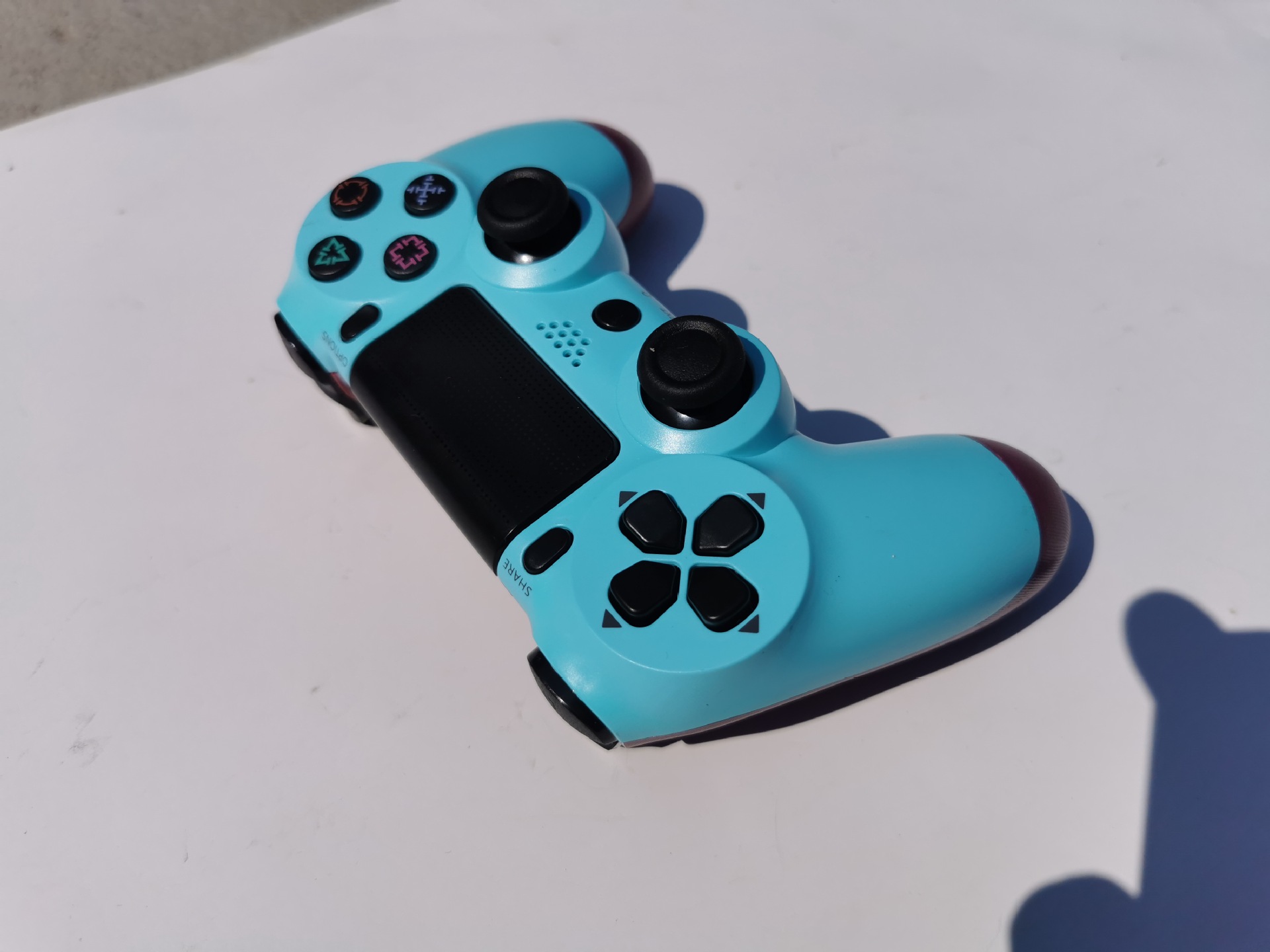 Mango p4 Mango de juego inalámbrico Mango con cable P4 con función de vibración de seis ejes Mango de juego spot al por mayor