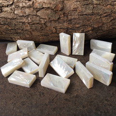 25mm/13mm/5mm白蝶贝壳片diy饰品配件天然白母贝雕刻镶嵌装饰材料