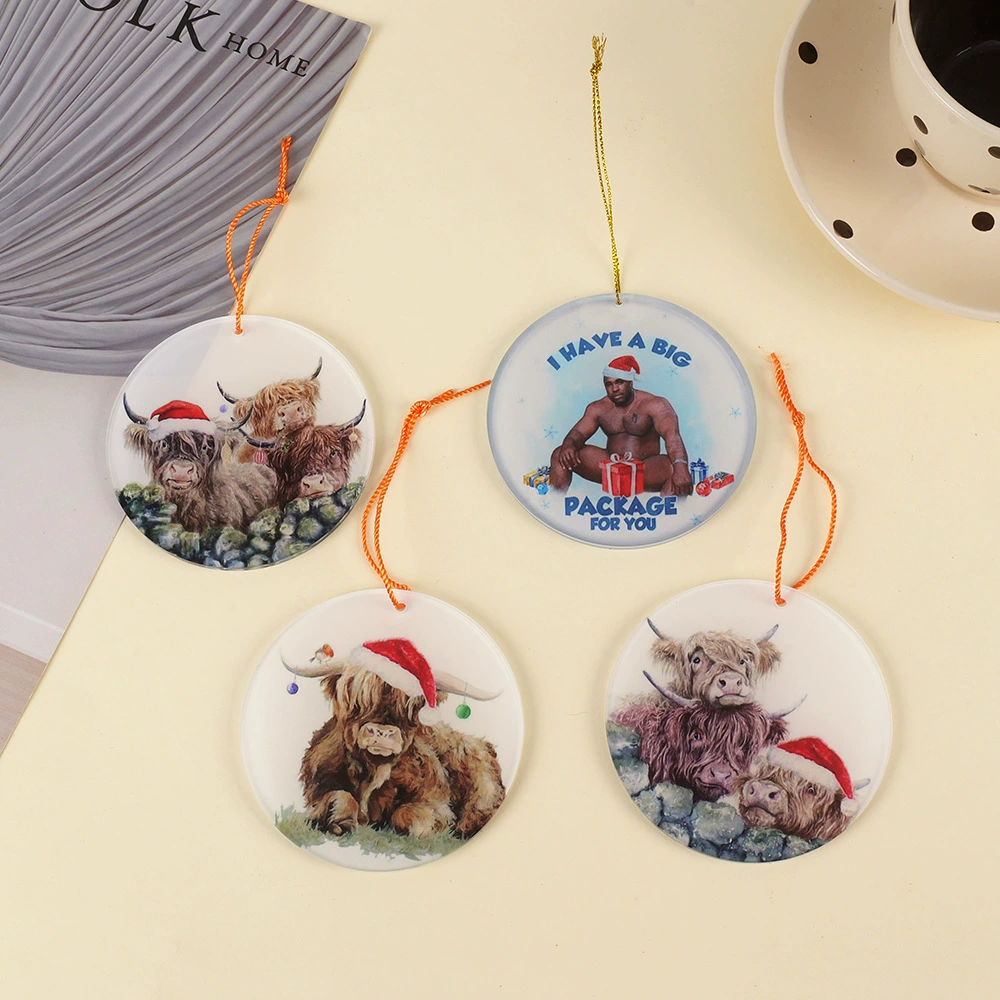 Акриловый брелок на заказ, креативный прозрачный двусторонний фотостар для пары, подставка для периферийных устройств с аниме-мультфильмом