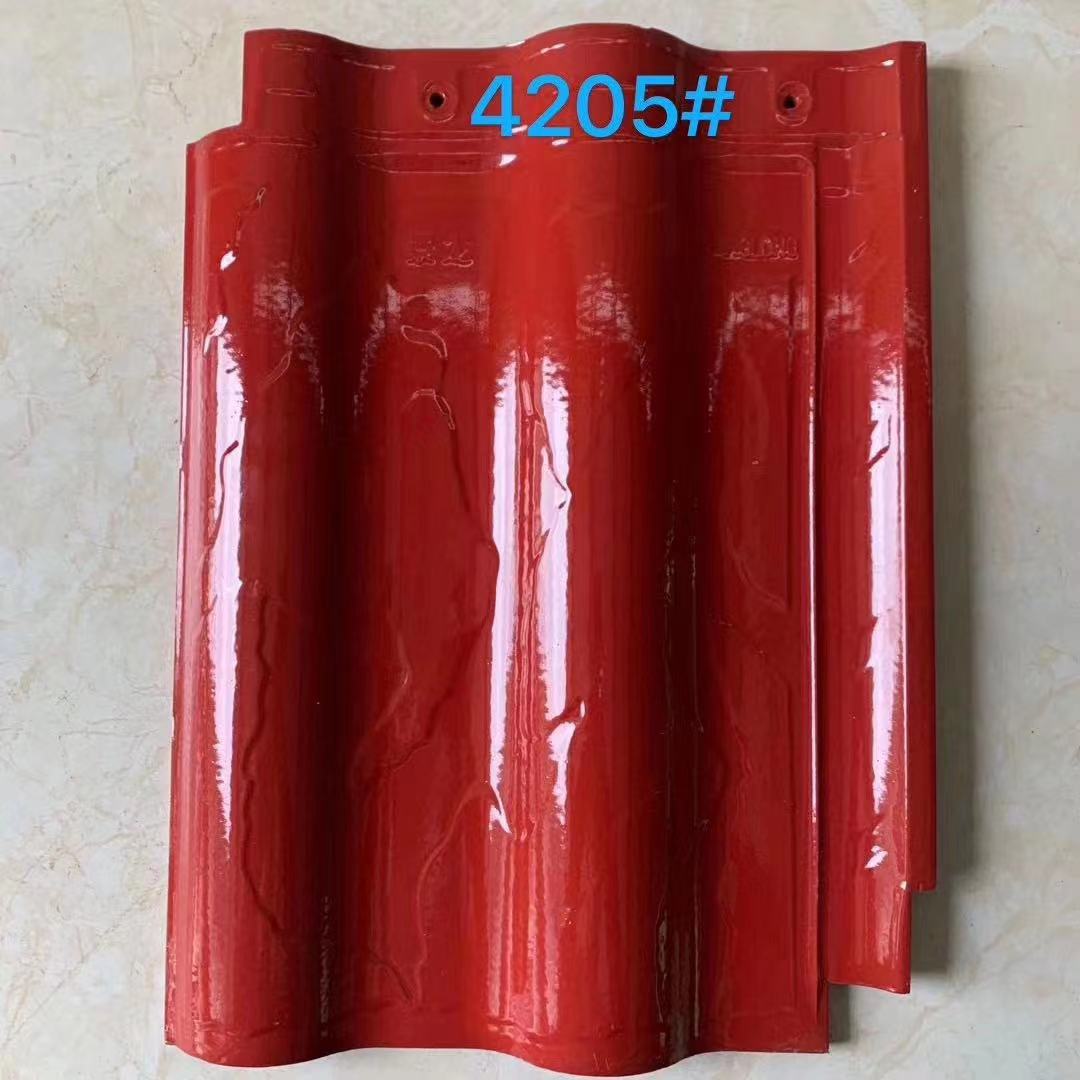 江西景龙瓦业连锁瓦 农村别墅屋面 瓦陶瓷瓦琉璃瓦AB角大红-阿里巴巴