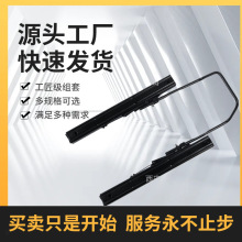 汽车座椅加长双锁滑轨 改装商务车面包车工程车座椅前后移动滑道