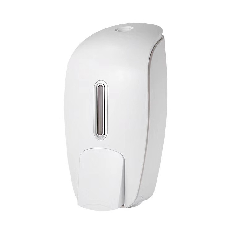 Dispensador de Jabón Manual de Pared 1000ml de Plástico ABS para Hotel y Baño