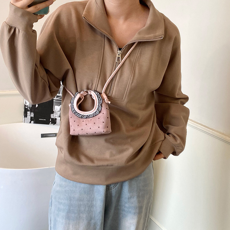 小众设计简约气质水桶包2025新款女式时尚潮迷你高级感斜挎包|undefined