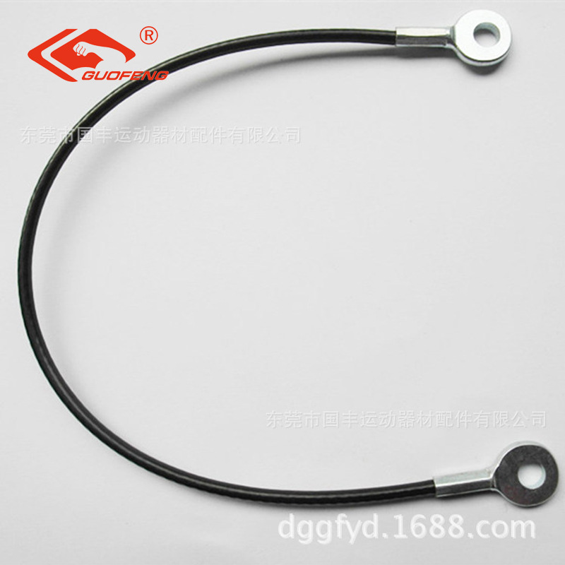 Equipo de ejercicios cuerda de alambre de acero recubierto de pegamento entrenador integral cuerda de alambre de acero equipo deportivo resistente al desgaste cuerda de acero gruesa