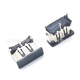 HDMI 19Pĸ�� ���N 180�����_���DIP ���w10.5/15.0 ֱ��ʽ�NƬ