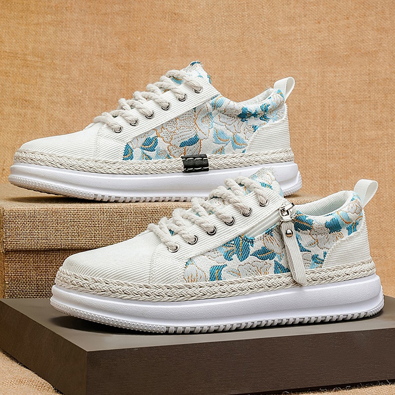 Zapatos de hombre Versión coreana de zapatos de moda de todo fósforo para hombre 2025 moda de nicho deportes zapatos casuales adolescentes estudiantes pana