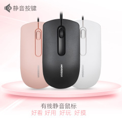 メーカー卸売りクロスボーダー光電有線マウスオフィス静音ゲームノートパソコン家庭用マウス