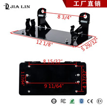 工厂直供 跨境商品 绞盘牌照架 JK JL牌照架 越野车改装牌照架