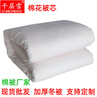 Factory wholesale winter cotton quilt core winter cover thick cotton quilt thickened increase winter quilt close to keep warm