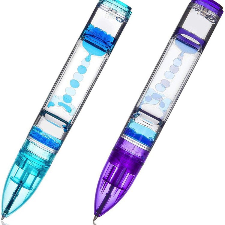 Creative color oil drop pen oil drop decompression boring liquid hourglass ornaments children's toys birthday Christmas gift