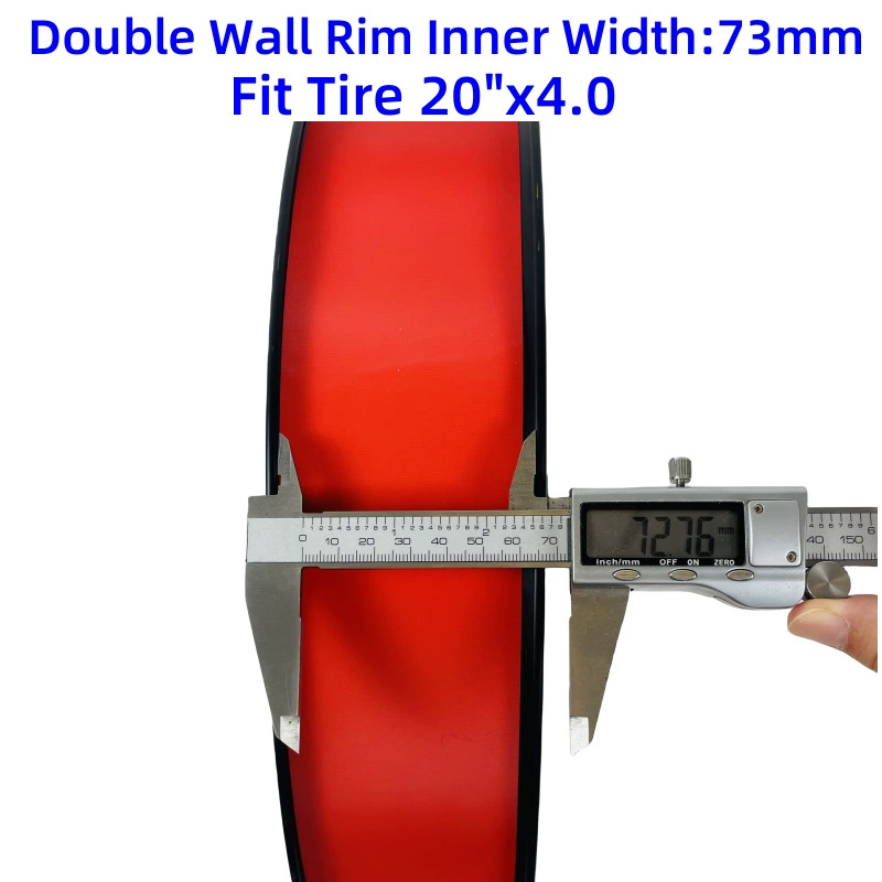 Solid shaft 20 "X4.0 disc brake double -layer ultra -wide fat fetal car beach vehicle electric vehicle electric car wheel set 3/8" x135/
