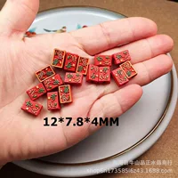 Коварная роспись богатые аксессуары DIY ручной вязки воды летающие красные песочные аксессуары