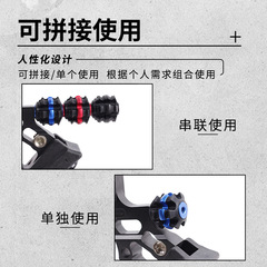 弓箭減震球橡膠材質複合滑輪弓戶外射箭器材配件三色可選廠家批發
