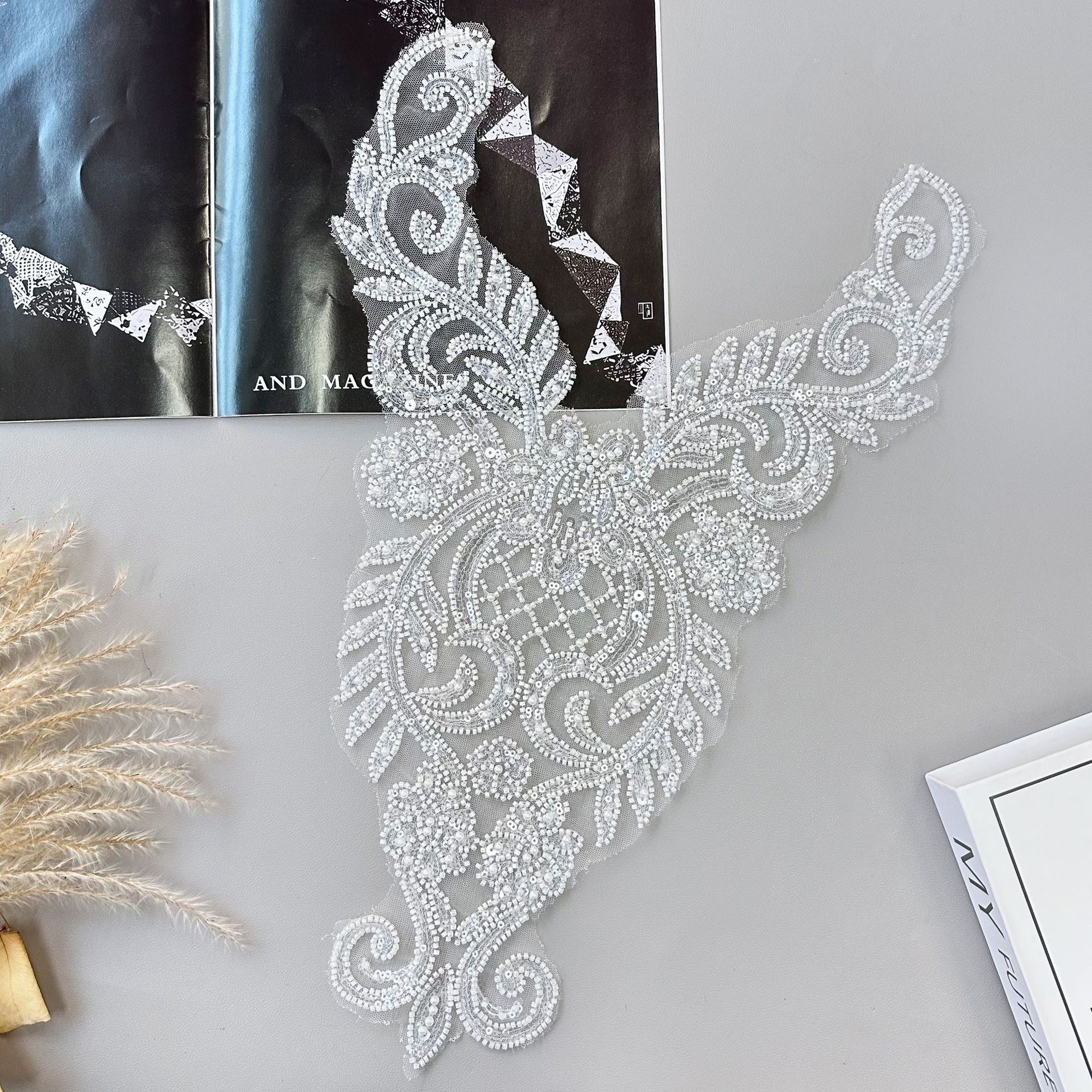Cuello de cuentas, vestido de boda, vestido de moda, vestido de baile, decoración, decoración, collar falso, al por mayor transfronterizo