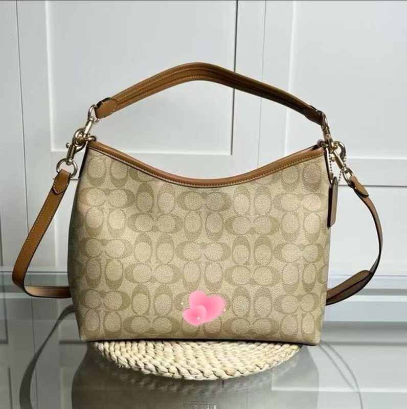 Cocoa Laurel Hobo Bag Light Luxury Commuter Outgoing Fashion Shoulder Crossbody Bag Underarm Bag