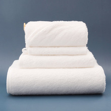 竹纤维纯白色吸水洗漱毛巾浴巾方巾干发帽柔软亲肤透气不掉色