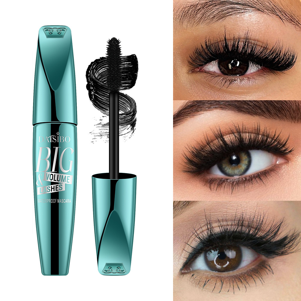 Cross-border Crown Mascara is thick, slender, waterproof, non-staining, long-lasting and thick. TEMU curls and sets the shape for eyelashes Item Picture