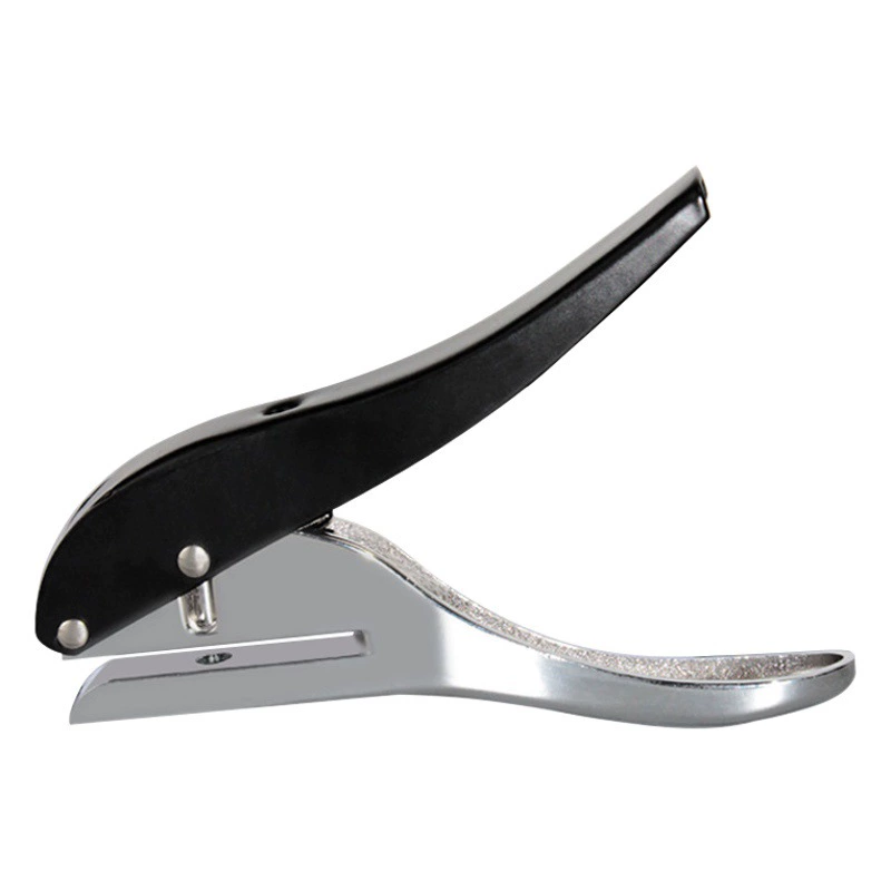 Тяжелый Ручной Дырокол Пробивая Зажим Круглые Отверстия Пробивая Машина Металл Пробивая Карты Банковской Карты Штамповки