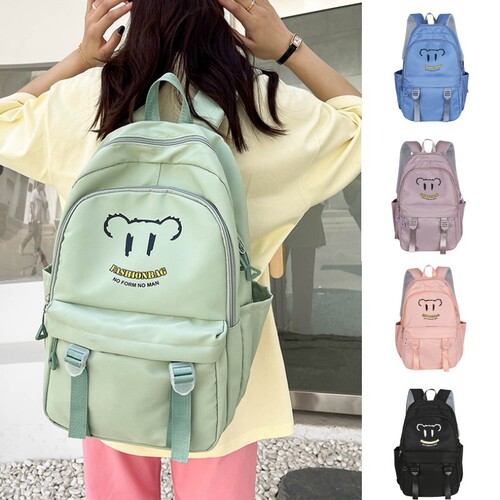 Backpack Wholesale New Harajuku Campus Ladies Korean Version Large Capacity Versatile Student School Bag Casual Travel Backpack