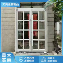 厂家供应肯德基门商务酒店写字楼玻璃平开门断桥铝合金肯德基门