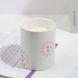 无烟香薰蜡烛陶瓷 高级小众都市摩登家居节日伴手礼生日礼物香薰