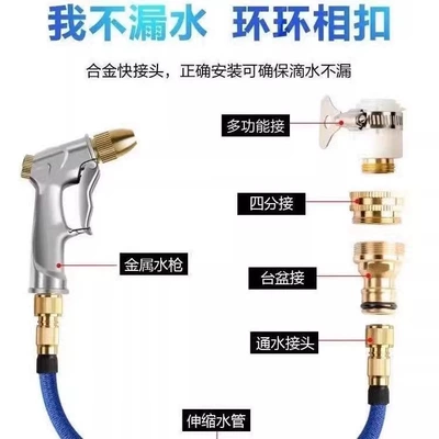 High pressure car wash water gun: 2025 new model for home use