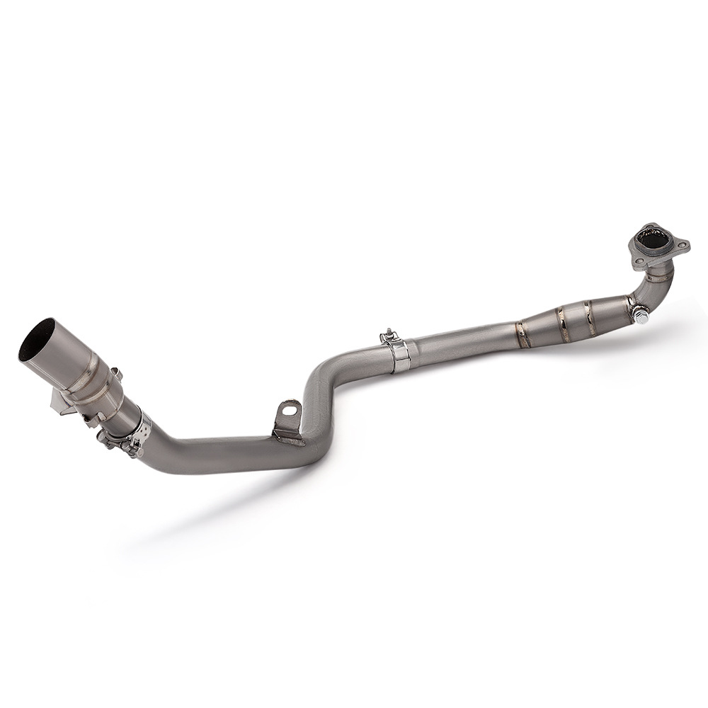 Motorcycle Exhaust Pipe Fosha 750 Xadv750 Modified Titanium Alloy Front Section 2017-2024 Non-Destructive Installation