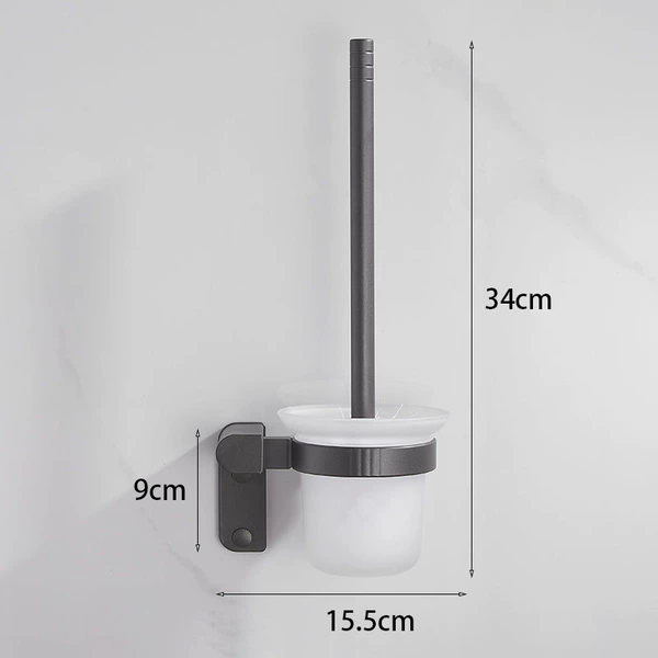 Toilet brush gray