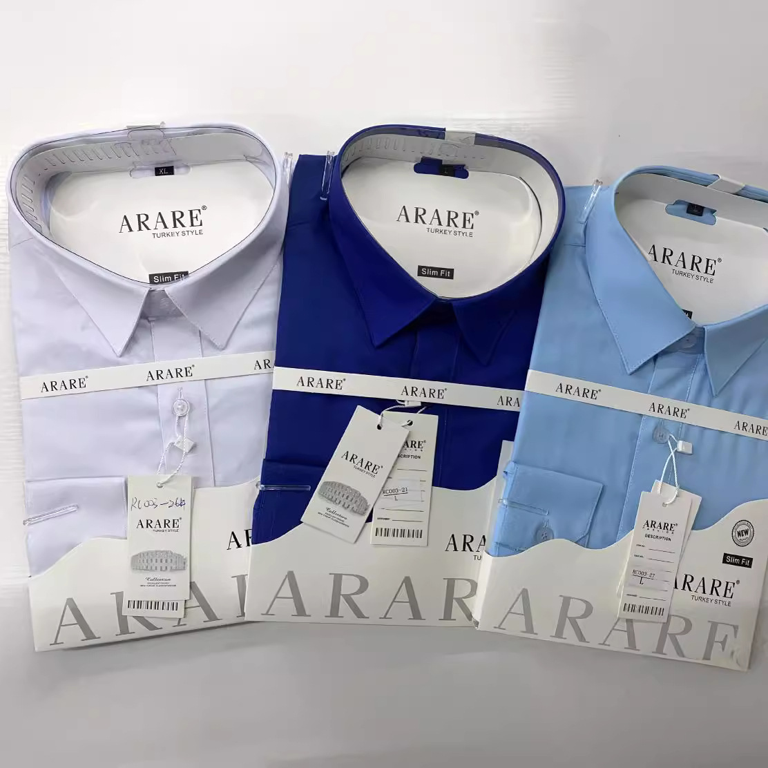 Men's Clothing Long Sleeve Cotton Shirt White Wrinkle Free Spring Business Casual Regular Fit Summer Versatile Elegant Shirt_viptrois.com