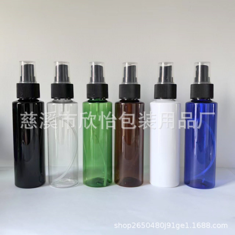 100ml毫升平肩香水喷雾塑料瓶化妆品包材卸妆水 保湿水喷雾空瓶子