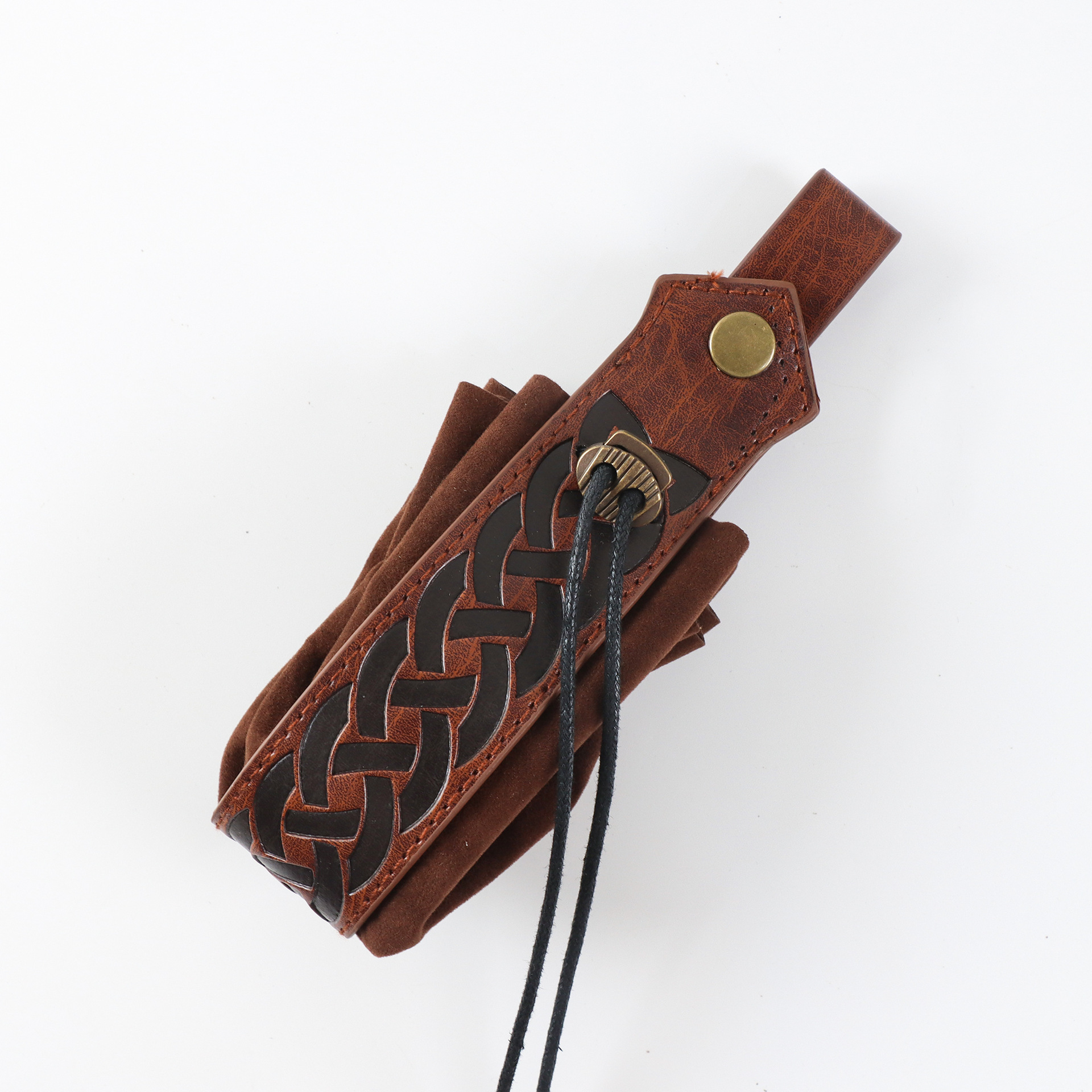 Bolsa de estampado marrón