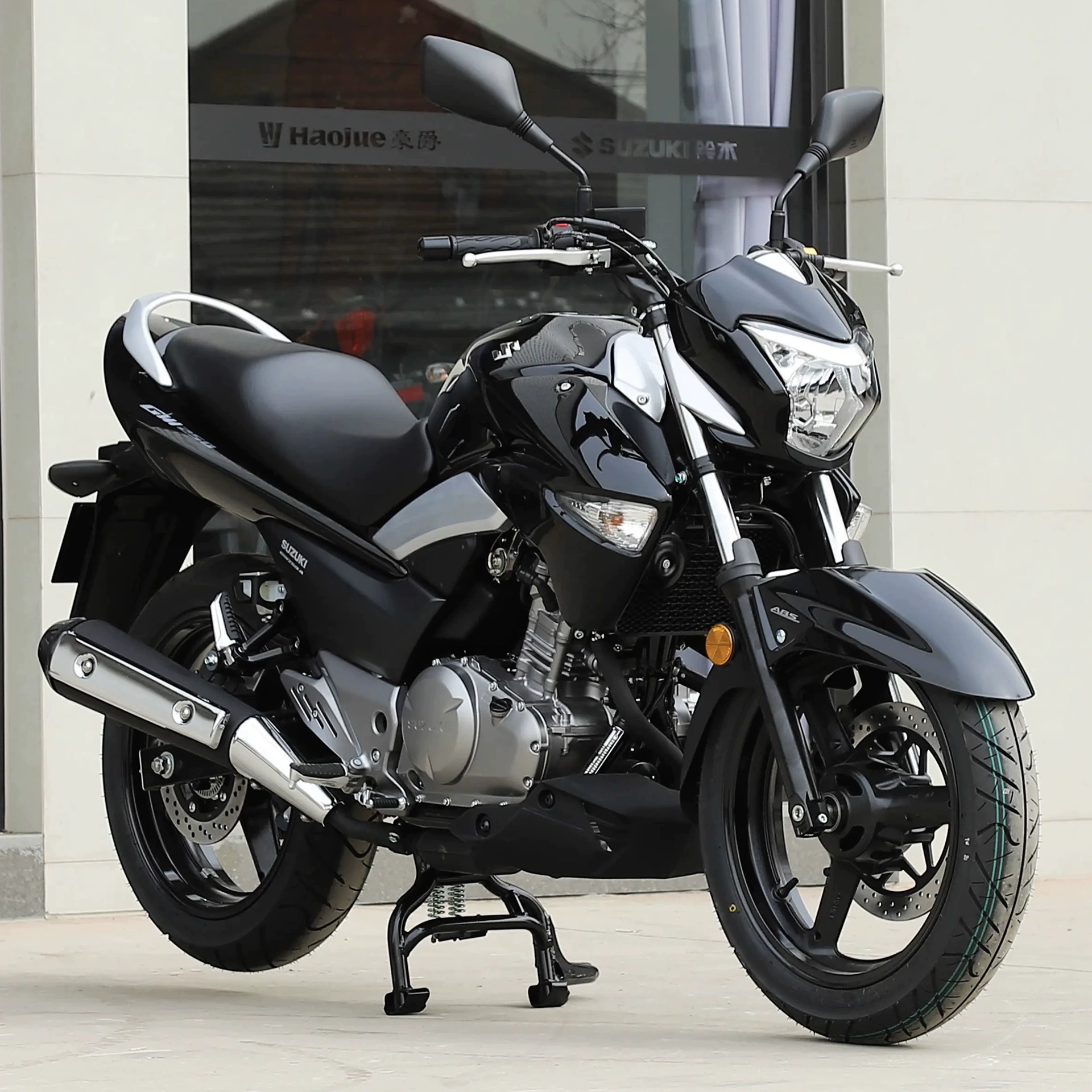 Новый Lichi GW250 двухцилиндровый водяное охлаждение уличный автомобиль мужской топливный-powered круиз путешествие ретро мотоцикл