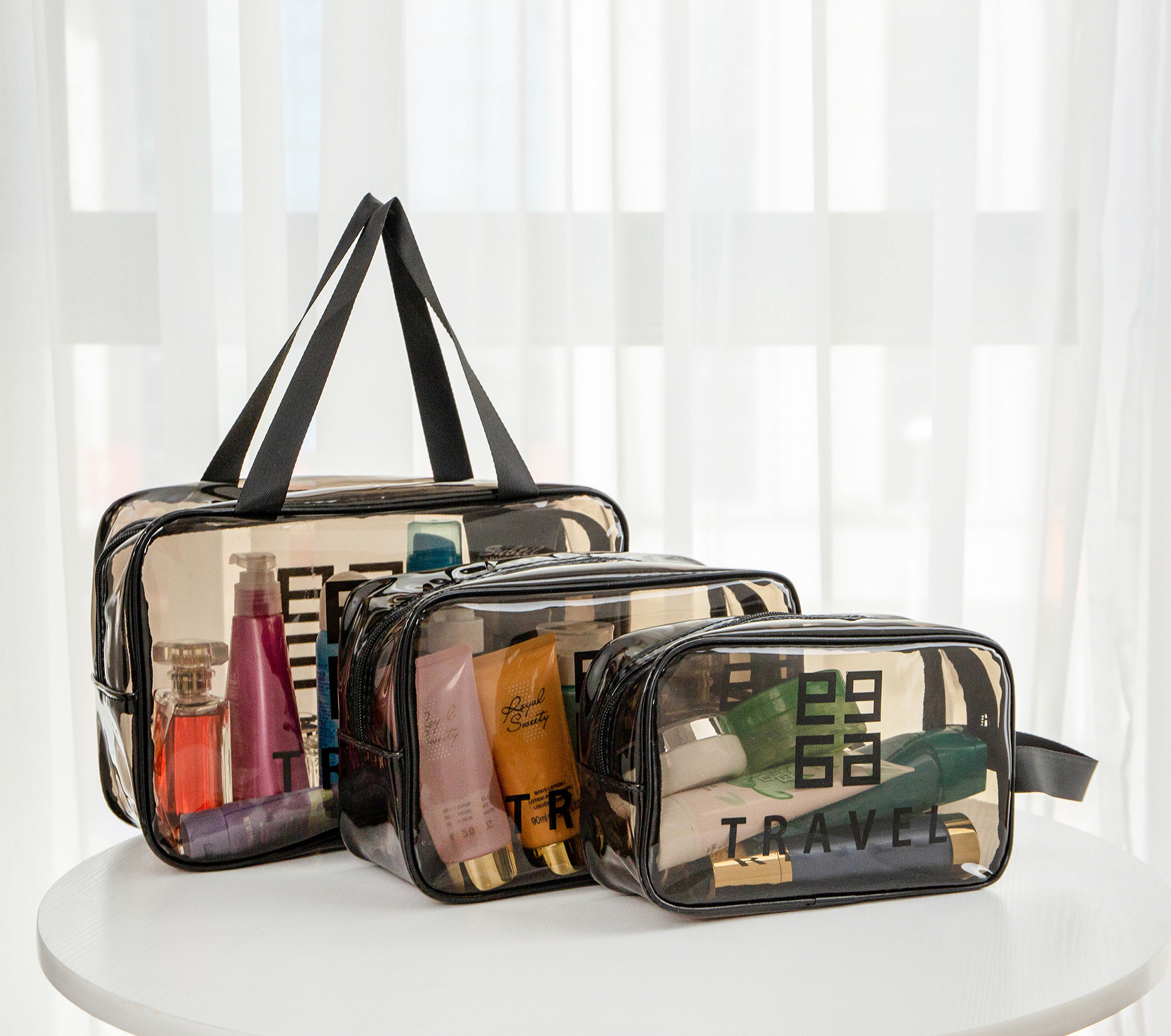 30s gray three-piece set