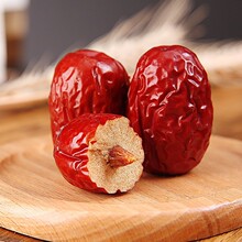 代发新枣若羌红枣新疆特产灰枣去核粽子心软枣子休闲零食大枣