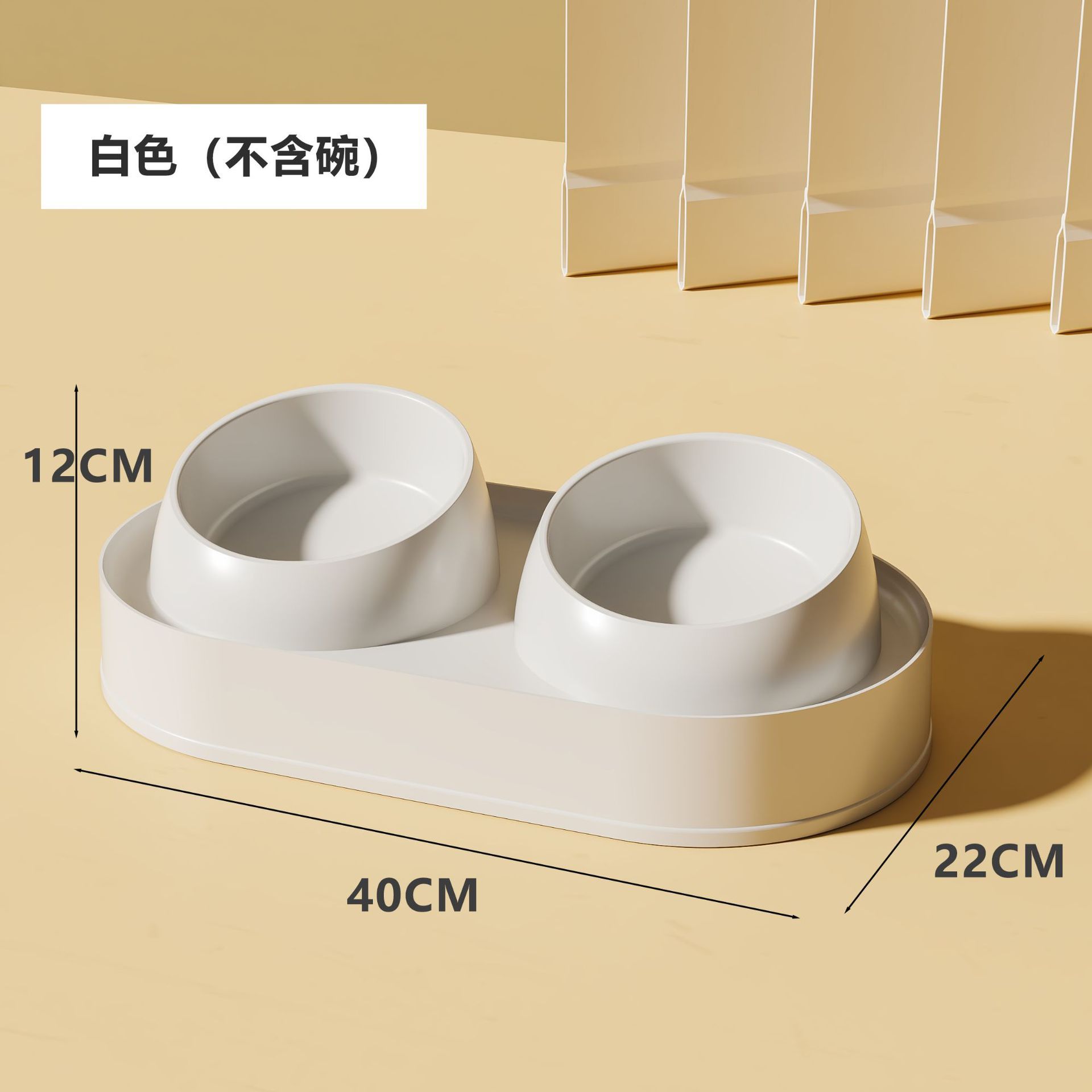 Transfronterizo nuevo pez pequeño estanque de loto gato tazón de acero inoxidable doble tazón de peluche perro tazón de fuente de alimentación para mascotas tazón de arroz suministros