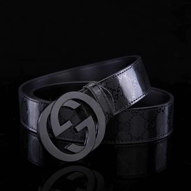 Gucci Interlocking G Belt Black GG Supreme