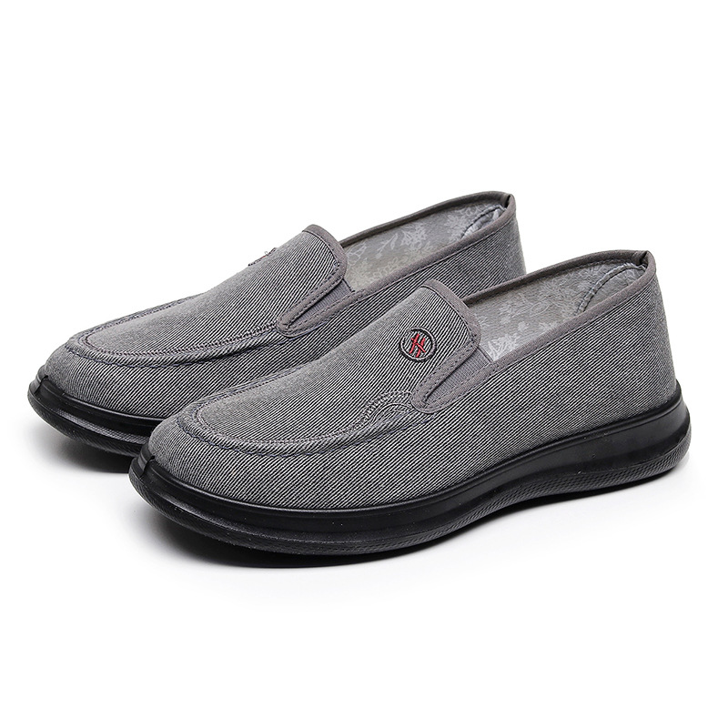Zapatos de hombre primavera y verano nuevos zapatos casuales viejos zapatos de tela de Beijing zapatos de lona transpirables cómodos zapatos casuales cómodos de papá image 6