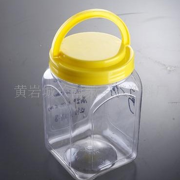 厂家直销塑料糖果罐  pet透明零食塑料包装容器  2.2L玩具包装瓶