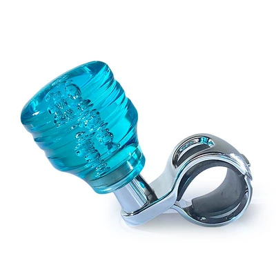 Rotating Knob Ball Acrylic – Steering wheel booster - lake-blue