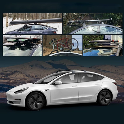with Tesla Model 3 – Luggage Rack
