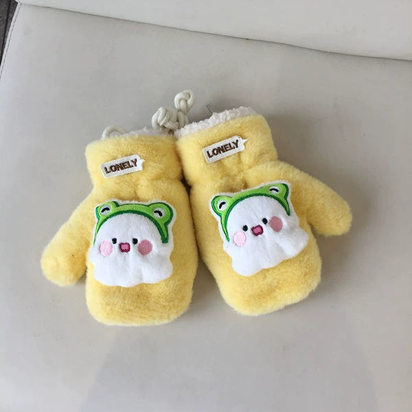 Splicing-yellow frog (gloves)