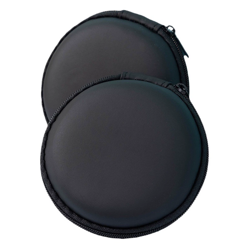 Портативная круглая сумка для хранения гарнитуры eva Ящик для хранения гарнитуры Bluetooth Ящик для хранения кабеля данных