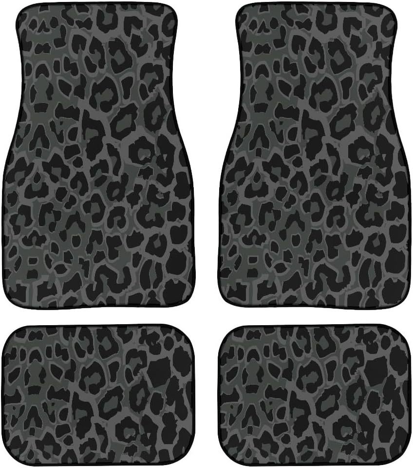 Temu Hot Selling Car Floor Mats Amazon Cross-Border American Flower Butterfly Easy to Clean Crystal Velvet Anti-Slip
