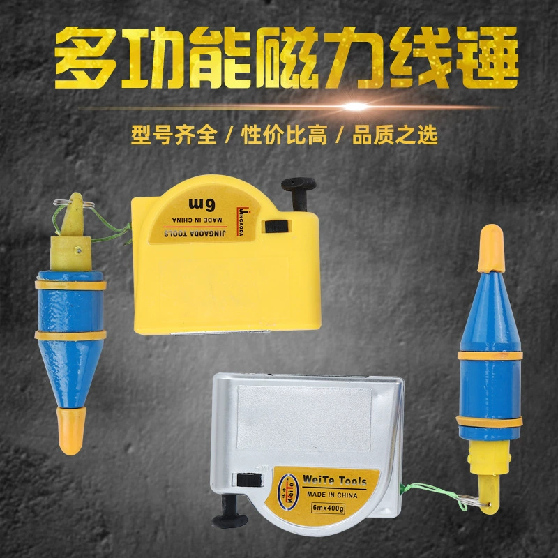 Weite Магнитная проволочная Подвеска 6 М Автоматическая проволока подвесной молоток строительный инструмент кулон молоток Деревообработка вертикальное измерение