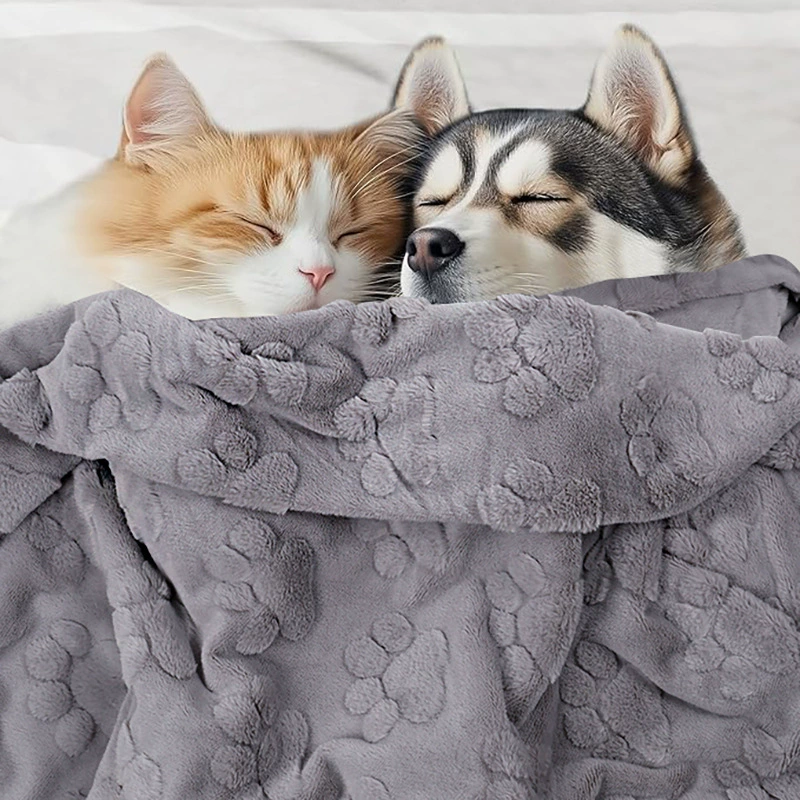 Одеяло для домашних животных Amazon, коврик для собачьего гнезда, бархатное одеяло для собак и кроликов, утолщенное теплое одеяло для сна, одеяло для домашних животных, оптовая продажа