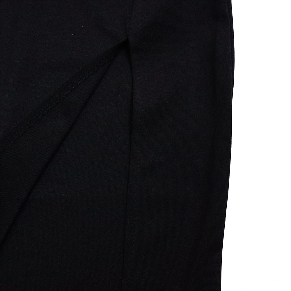 Damen Abendkleid Mit Langarm Und Mesh-einsatz Elegantes Festkleid_voghion.com