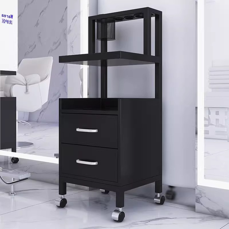 Nuevo gabinete de peluquería de salón de peluquería carro de herramientas de estante de herramientas de mesa de carro de peluquería pequeño gabinete