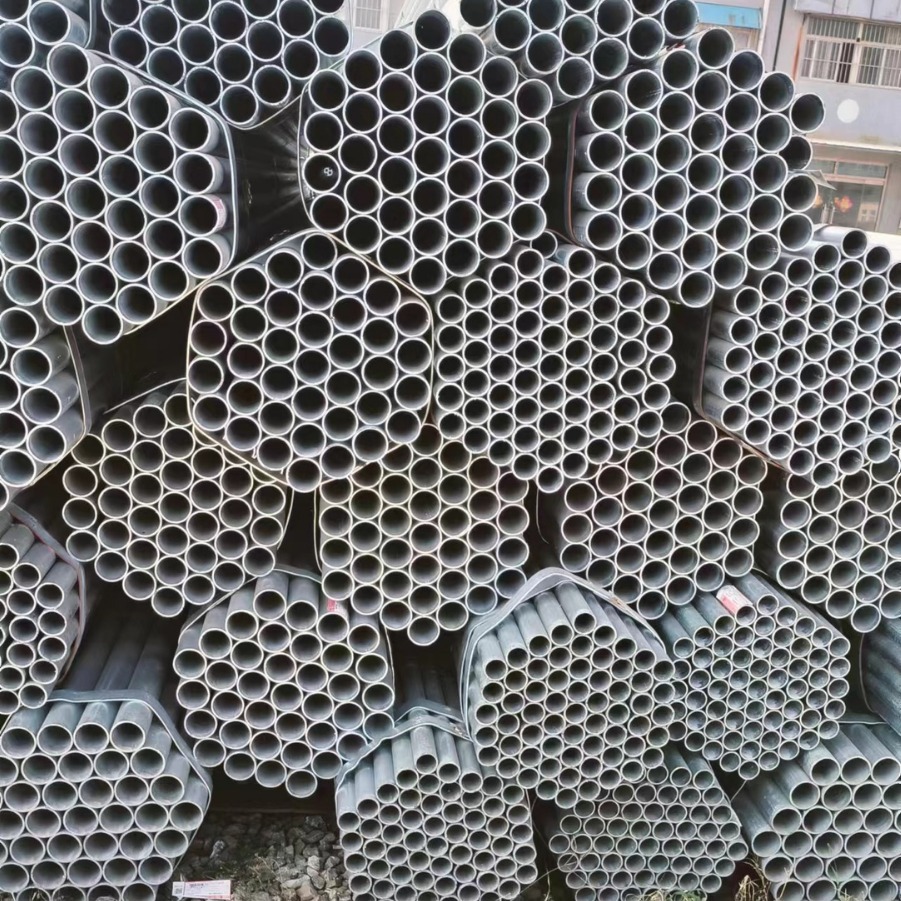 镀锌管厂家批发 友发镀锌钢管消防管冷镀锌圆管薄壁管 热镀锌钢管