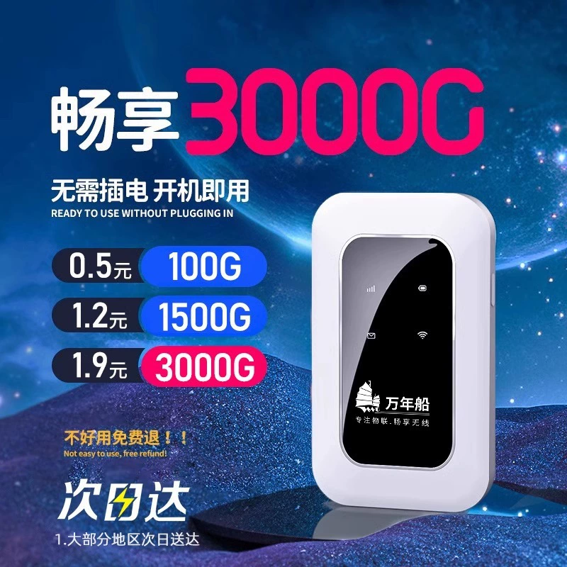 [Официальная прямая продажа] Портативный Wi‑Fi 2024, новый беспроводной мобильный портативный хост‑спот 4G, три сети