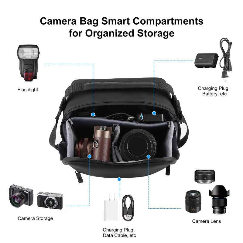 PULUZ胖牛适用DJI Mini系列/Osmo Pocket斜挎无人机包相机收纳包|undefined